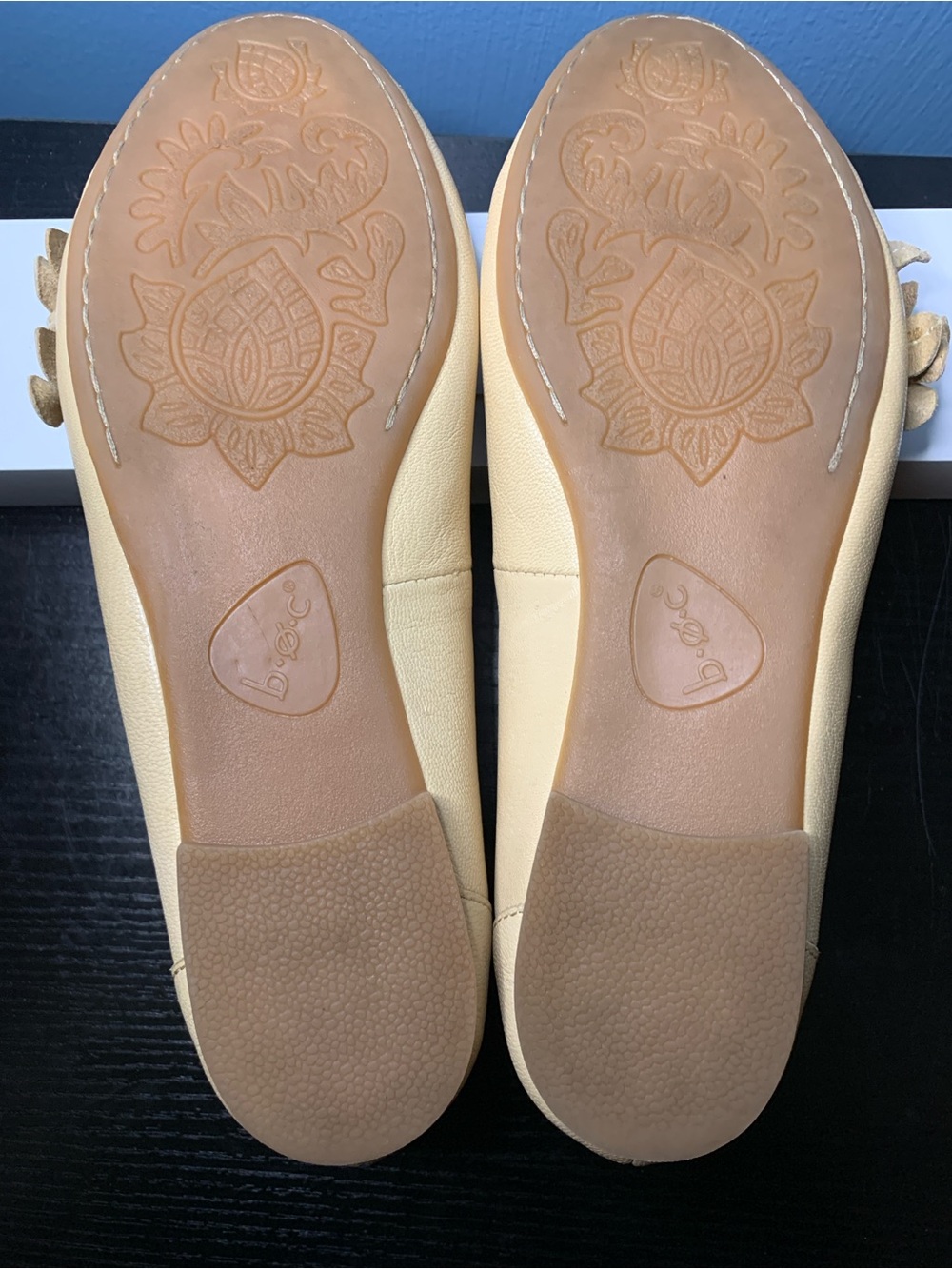 b.o.c. Shailene Tan Floral Appliqué Ballet Flats - Picture 4 of 4